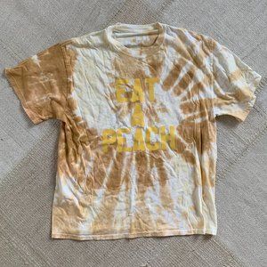 Mark McNairy New Amsterdam Tie-Dye Print Crew Neck T-Shirt